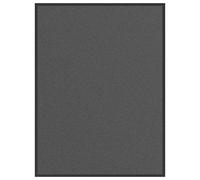 vidaXL Felpudo antracita 90x120 cm