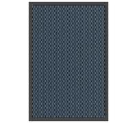 vidaXL Felpudo azul 40x60 cm