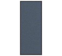 vidaXL Felpudo de bienvenida 60x150 cm Azul – Lavable para interior y exterior
