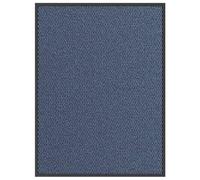 vidaXL Felpudo Azul 80x120 cm – de bienvenida, interior y exterior, lavable