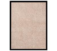 vidaXL Felpudo beige 60x80 cm