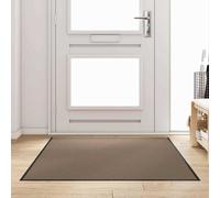 vidaXL Felpudo Beige y Negro 120 x 180 cm 100% Poliamida