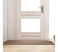 vidaXL Felpudo Beige y Negro 60 x 180 cm 100% Poliamida