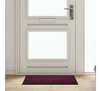 vidaXL Felpudo Burdeos 60 x 80 x 1.2 cm Tela de peluche