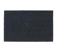vidaXL Felpudo de fibra de coco gris oscuro 50x80 cm