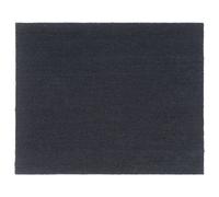 vidaXL Felpudo de fibra de coco gris oscuro 80x100 cm