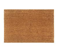 vidaXL Felpudo de fibra de coco natural 60x90 cm