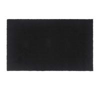 vidaXL Felpudo de fibra de coco Negro 90x150 cm