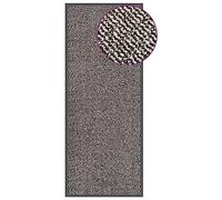 vidaXL Felpudo de nudo, alfombra de entrada antideslizante para exterior Marrón claro 60x150 cm