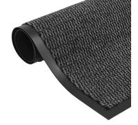 vidaXL Felpudo de nudo antracita 60x150 cm
