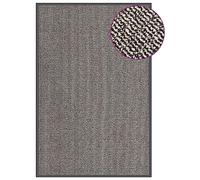 vidaXL Felpudo Alfombra de entrada de nudo antideslizante exterior marrón claro 120x180 cm