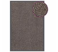 vidaXL Felpudo de Nudo Alfombra de Entrada Porche Vestidor Bienvenida Suelo Decorativa Antideslizante Exterior Marrón Oscuro 80x120 cm
