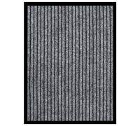 vidaXL Felpudo de rayas 40x60 cm en color Beige/Azul/Gris