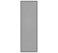vidaXL Felpudo de bienvenida 60x180 cm Gris lavable para interior y exterior