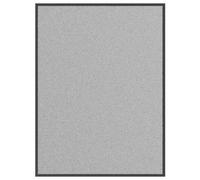 vidaXL Felpudo gris 80x120 cm