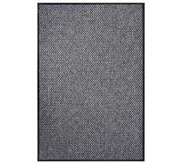 vidaXL Felpudo gris 80x120 cm