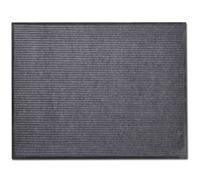 vidaXL Felpudo gris 90 x 150 cm PVC