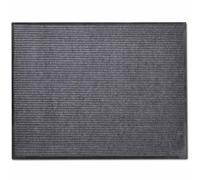 vidaXL Felpudo gris 90 x 60 cm PVC