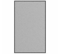 vidaXL Felpudo gris 90x150 cm