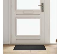vidaXL Felpudo Gris antracita 60 x 80 x 1.2 cm Tela de peluche