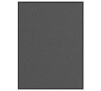vidaXL Felpudo Gris Antracita 80x120 cm