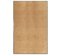 vidaXL Felpudo lavable 120x180 cm en color Crema/Rosa