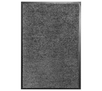 vidaXL Felpudo lavable gris antracita 40x60 cm