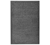 vidaXL Felpudo lavable gris antracita 60x90 cm