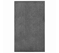 vidaXL Felpudo lavable gris antracita 90x150 cm