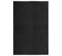vidaXL Felpudo Lavable Negro 120x180 cm