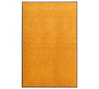 vidaXL Felpudo lavable naranja 120x180 cm