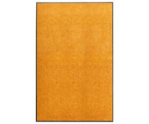 vidaXL Felpudo lavable naranja 120x180 cm