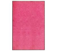 vidaXL Felpudo lavable rosa 120x180 cm