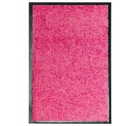 vidaXL Felpudo lavable rosa 40x60 cm