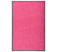 vidaXL Felpudo lavable rosa 60x90 cm