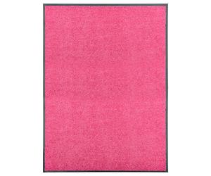 vidaXL Felpudo lavable rosa 90x120 cm