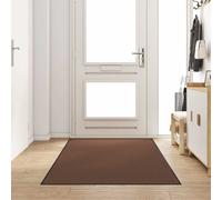 vidaXL Felpudo Marrón y Negro 120 x 250 cm 100% Poliamida