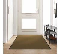 vidaXL Felpudo Marrón y Negro 120 x 300 cm 100% Poliamida