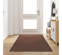 vidaXL Felpudo Marrón y Negro 120 x 350 cm 100% Poliamida