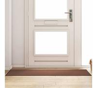 vidaXL Felpudo Marrón y Negro 60 x 180 cm 100% Poliamida