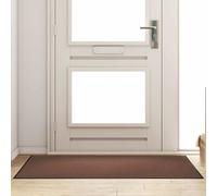 vidaXL Felpudo Marrón y Negro 90 x 150 cm 100% Poliamida