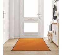 vidaXL Felpudo Naranja y Negro 120 x 250 cm 100% Poliamida
