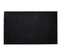 vidaXL Alfombra de entrada negra 120 x 180 cm PVC