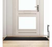 vidaXL Felpudo Negro 60 x 180 cm 100% Poliamida