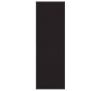 vidaXL Felpudo Negro 60x180 cm