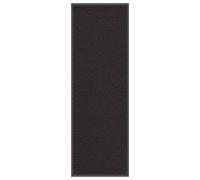 vidaXL Felpudo negro 60x180 cm