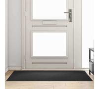 vidaXL Felpudo Negro 90 x 150 cm 100% Poliamida