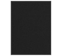 vidaXL Felpudo Negro 90x120 cm, Felpudo, Felpudo de Bienvenida, Felpudo de Interior, Felpudo de Entrada, Felpudo de Exterior, Felpudo Lavable