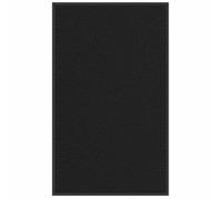 vidaXL Felpudo Negro 90x150 cm, Felpudo, Felpudo de Bienvenida, Felpudo de Interior, Felpudo de Entrada, Felpudo de Exterior, Felpudo Lavable
