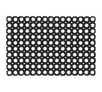 vidaXL Felpudo Rectangular de Goma 60 x 80 cm